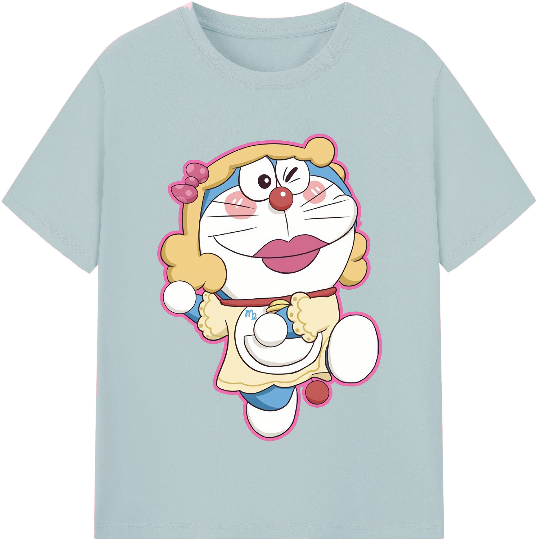 （画像用） ドラえもん Doraemon 綿100％半袖Tシャツ（フロントプリント）
